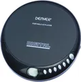 Produktbild: Denver DM-24 Portabler CD-Player Schwarz Kopfhörer CD-Spieler LCD Display Retro