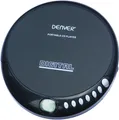 Produktbild: Denver DM-24 Discman tragbarer CD-Player inklusive Kopfhörer Schwarz BRANDNEU