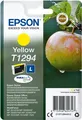 Produktbild: Epson T1294 - 7 ml - L-Größe - Gelb - original - Blisterverpackung - Tintenpatrone - für Stylus SX230, SX235, SX430, SX438, WorkForce WF-3010, 3520, 3530, 3540, 7015, 7515, 7525