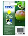 Produktbild: Epson Original T1294 Apfel Druckerpatrone gelb 616 Seiten 7ml (C13T12944012)