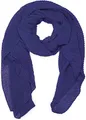 Produktbild: styleBREAKER Damen Schal fein gekreppt | Leichter Plissee-Schal für stilvolle Looks | Elegantes Halstuch mit fließenden Falten | Modisch Vielseitig & Angenehm weich | 96 x 192 cm, Farbe:Royalblau