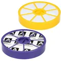 Produktbild: Dyson HEPA Filterset f眉r DC05 und DC08 Staubsauger - enth盲lt: 907671-01, 905401-01, 902768-01, 900228-01 MEMA washbarer Vormotorfilter und HEPA Nachmotorfilter