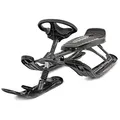 Produktbild: STIGA Sports Lenkschlitten Snowracer King Size GT (Einzelgerät, Lenkschlitten), Stoßdämpfer,Seilrolle,Stahlrahmen,Bremse grau|schwarz