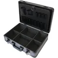 Produktbild: Hmf 14601-02 Alu Werkzeugkoffer Leer, Universalkoffer, Verstellbare Facheinteilung, Werkzeugbox, 46 X 15 X 33 Cm