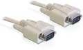 Produktbild: Delock Kabel seriell DB-9 M bis M 1 m beige China (82980)