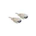 Produktbild: 82980 - Serielles Kabel D-Sub9 Stecker zu Stecker 1 m