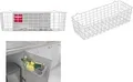 Produktbild: metaltex Allzweckkorb Pandino, Breite: 330 mm, weiß Material: plastifizierter (LDPE) Draht, kann stehend oder - 1 Stück (361700014)