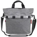 Produktbild: KlickFix Fahrradtasche KLICKfix City-Tasche Bikebasket oval Reisenthel grau 17,5 x B 31 x H 3