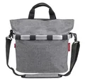 Produktbild: KlickFix Fahrradtasche KLICKfix City-Tasche Bikebasket oval Reisenthel grau 17,5 x B 31 x H 3