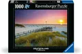 Produktbild: Ravensburger Puzzle 1000 Teile Puzzle Deutschland Sonnenuntergang über Amrum 12000690, 1000 Puzzleteile