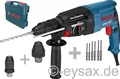Produktbild: Bosch GBH 2-26F Bohrhammer,SDS plus u. Schnellspann Bohfutter+6x SDS-plus Bohrer