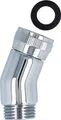 Produktbild: tecuro Winkelstück für Handbrausen 1/2 x 22,5° Neigung - Messing-verchromt