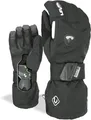 Produktbild: Level Fly - Snowboard Handschuhe, Thermohandschuhe Winter Herren mit Verstellbarem Riemen und Stulpe, Ski- und Winterhandschuhe Herren Wasserdicht, Atmungsaktiv für Snowboard und Skifahren - 1 Paar