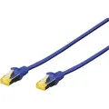 Produktbild: Digitus - Dk-1644-a-030/b Rj45 Netzwerkkabel, Patchkabel Cat 6a S/ftp 3.00 M Blau Halogenfrei, Verdril
