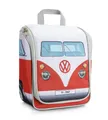 Produktbild: VW Collection by BRISA Kulturbeutel Volkswagen Aufhängbare Waschtasche, Kosmetiktasche, rote Reisetasche im T1 Bulli Bus Design