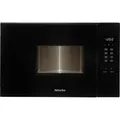 Produktbild: Miele Einbau-Mikrowelle M 2230 SC, Mikrowelle, 17 l, Speisen bleiben genussfertig – Warmhalteautomatik schwarz