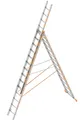Produktbild: Layher Allzweckleiter 3-teilig TOPIC 1040, 1040014