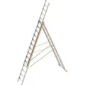 Produktbild: Layher Allzweckleiter Topic 1040, 3 x 14 Sprossen, Länge 4,15 m