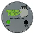 Produktbild: Mopeka Tanksensor mit Magneten für Stahl-LP-Tanks, ohne Abstandshalter, grau