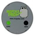 Produktbild: Mopeka Tanksensor mit Magneten für Stahl-LP-Tanks ohne Abstandshalter grau
