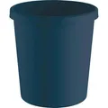 Produktbild: Helit Papierkorb H6405834, the green german, blau, rund, aus Recycling-Kunststoff, 18 Liter
