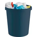 Produktbild: helit the green german Papierkorb 18,0 l blau, 1 St.