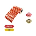 Produktbild: Vorsicht glas zerbrechlich aufkleber, Selbstklebend 250 Label Handle with care