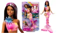 Produktbild: 194735287895 Barbie Syrenka Rozkwitające kwiaty Lalka z długimi brązowymi włosam
