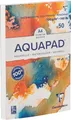 Produktbild: Clairefontaine 975721C Aquarell Malblock Goldline 50 Blatt 300g Zeichenpapier A4