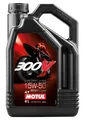 Produktbild: Motul Motorenöl 300V 4T FL Road Racing 15W50 4 Liter 110100
