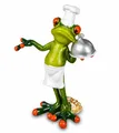 Produktbild: Formano lustige Frösche Figur Koch Poly 17 cm