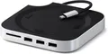 Produktbild: Satechi Mac Mini M4 Stand & Hub with SSD Enclosure - Silver