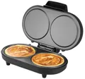 Produktbild: Pancake-Maker American Pfannkuchen-Maker für 2 Pancakes Crepesmaker Schwarz