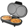Produktbild: Unold Doppel Pancake Maker American Crepesmaker Pfannkuchen Edelstahl 1000W
