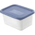 Produktbild: Rotho Gefrierdosen-Set Domino 4 x 0,75 l horizon blau - Transparent