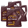 Produktbild: 4x4 Liter MANNOL Extreme 5W-40 Motoröl ACEA A3/B4 MB JASO MA2 VW PORSCHE