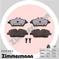 Produktbild: ZIMMERMANN 23915.975.1 Bremsbelagsatz, Scheibenbremse für BMW FORD MINI