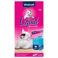 Produktbild: Vitakraft Cat Liquid-Snack mit Lachs + Omega 3 48x15g Katzensnack nass