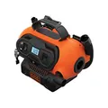 Produktbild: BLACK+DECKER Druckluft Kompressor Flüsterkompressor Akku Luftpumpe 11 Bar (mögliche Stromquelle: 12V-/230V-Anschluss oder 18V Akku, 160PSI, für Reifen, Bälle, Rollstühle) BDCINF18N