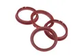 Produktbild: BRANDT AUTOMOTIVE Reifenstift 4x Zentrierringe Dunkelrot Felgen Ringe Made in Germany, Maße: 74,1 x 64,1 mm