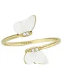 Produktbild: Fossil JF04423710506 Damen Ring Schmetterling Edelstahl weiß 55 (17.5)