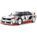 Produktbild: TAMIYA 58744 1:10 RC Audi 90 Quattro Racing TT-02 - ferngesteuertes Auto, Fahrzeug, Modellbau, Zusammenbauen, Hobby, RC Bausatz, Metallisch-rot