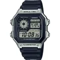 Produktbild: Casio Uhr Digital Uhr AE-1200WH-1CVEF - Schwarz/Silber