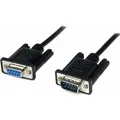 Produktbild: StarTech 1m Black Db9 Null Modem Cable (1 m) (SCNM9FM1MBK)