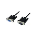 Produktbild: StarTech.com Seriell DB9 RS-232 Nullmodemkabel - Schwarz - St/Bu - Nullmodemkabel - DB-9 (M) - DB-9 (W) - 1,0m - Schwarz (SCNM9FM1MBK)