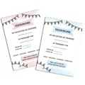Produktbild: Patenurkunde Patenbrief 2er Set für Patenonkel und Patentante DIN A4 Taufe