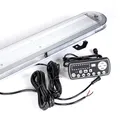 Produktbild: LED Warnbalken Warnleuchte Leuchtbalken Dachbalken 912 mm mit Fernbedienung