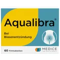 Produktbild: Aqualibra 60 Filmtabletten - bei Blasenentzündung & Harnwegsinfektion - ohne Antibiotika - pflanzlich - ab 12 Jahre