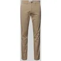 Produktbild: SELECTED HOMME Slim Fit Chino in unifarbenem Design Modell 'NEW Miles' in Beige, Größe 36/34