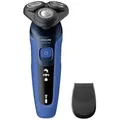 Produktbild: Philips Bodycare Shaver Series 5000, S5466 Wet & Dry Rasierer Schwarz/Blau